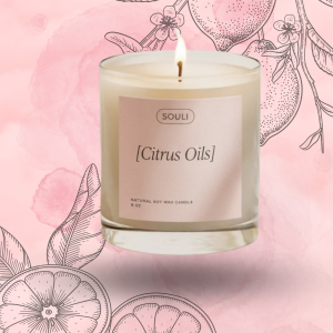 Souli | Nến thơm hương Citrus Oils - Cải thiện tâm trạng