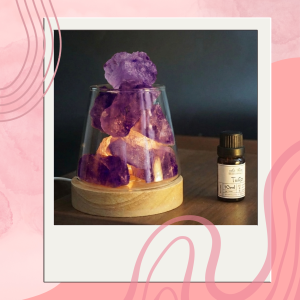 Souli | Đá khuếch tán tin dầu - Pha lê tím