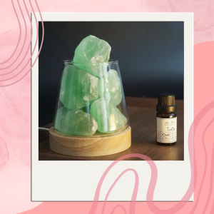 Souli | Đá khuếch tán tinh dầu - Pha lê xanh