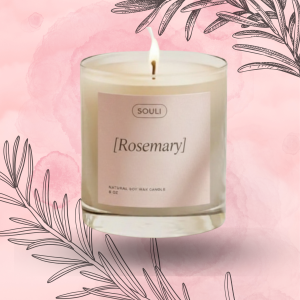 Souli | Nến thơm hương Rosemary - Tái tạo năng lượng